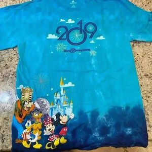 Walt Disney World 2019 Ombré Tyw Dye Tshirt